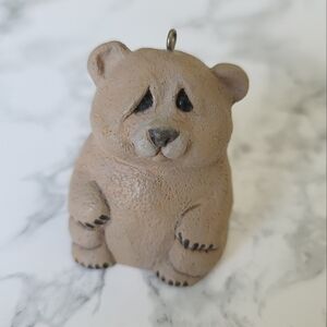 1995 Hallmark Keepsake Ornament Lou Rankin Bear Christmas